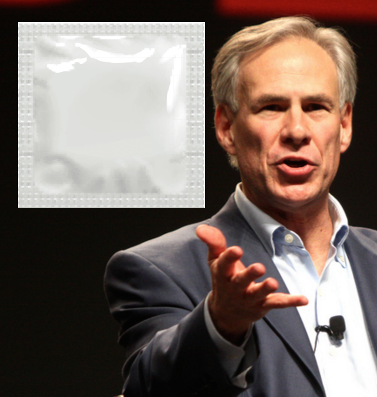Texas Governor Greg Abbott pleasantly surprised to learn that Planned Parenthood carries free condoms