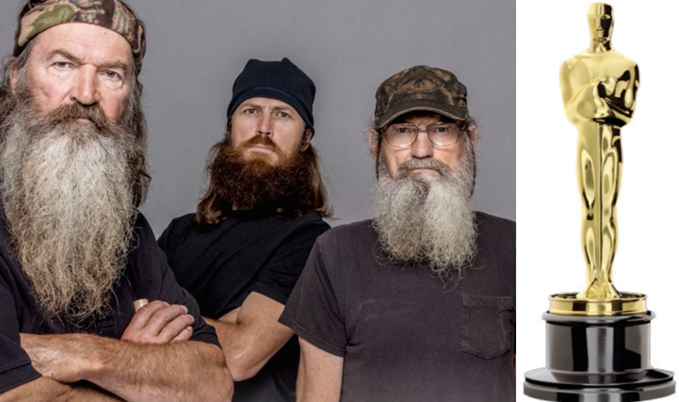 "Duck Dynasty' wins Academy Award for Best Picture, Russian interference suspected