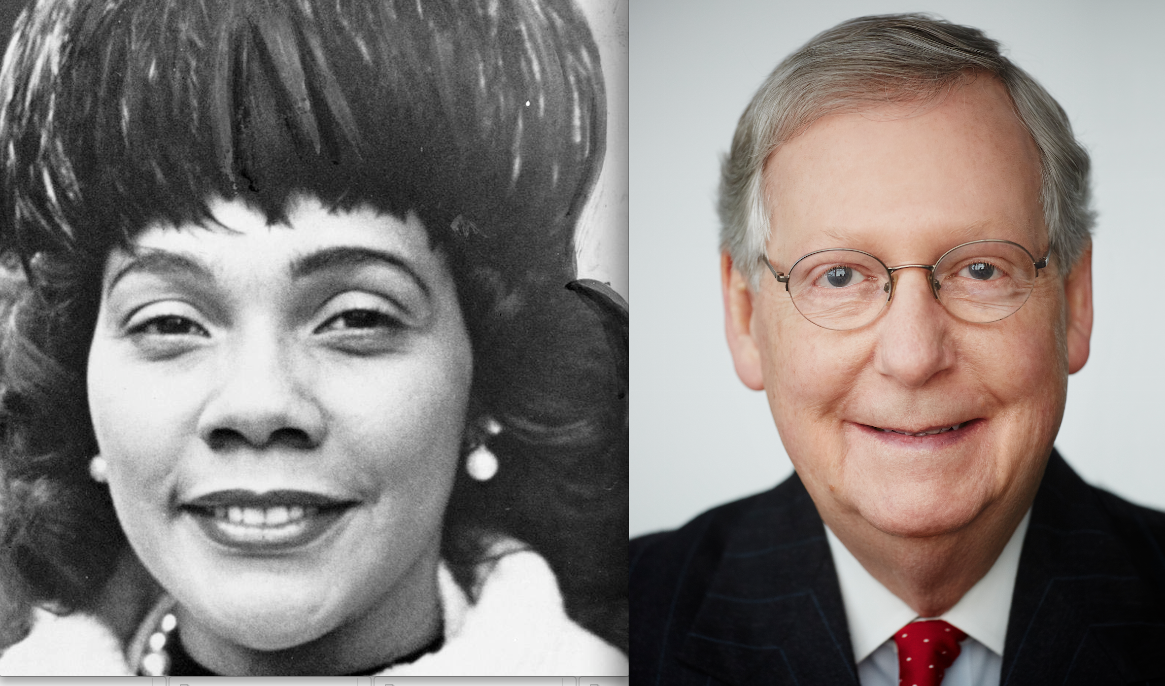McConnell rebukes Coretta Scott King and Hillary Clinton as cofounders of ISIS