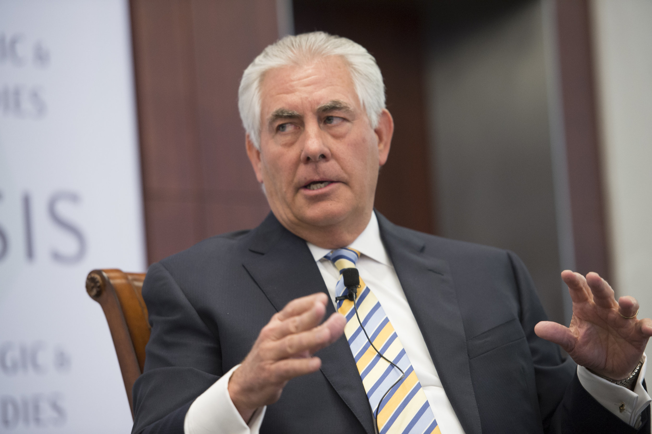 Rex Tillerson the only American saddened by low cost of gas as he fills his tank