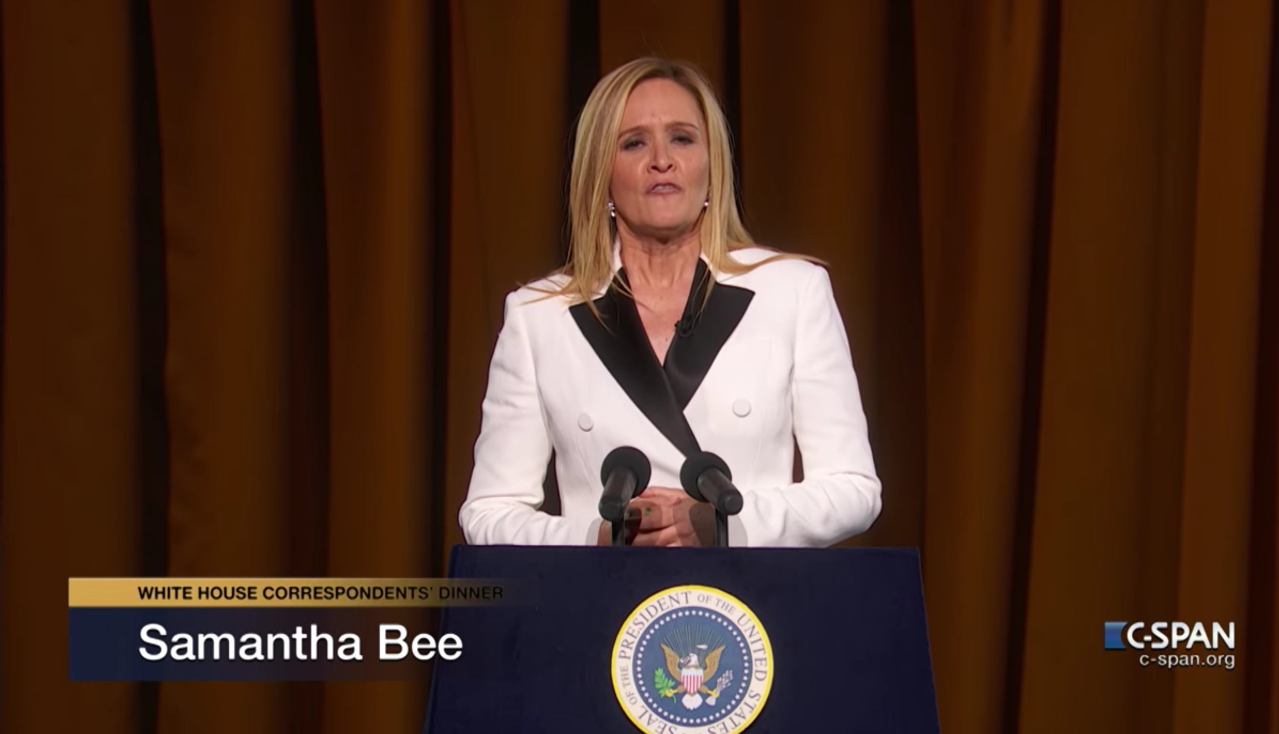 Yo, Samantha Bee, where's our Pulitzer?