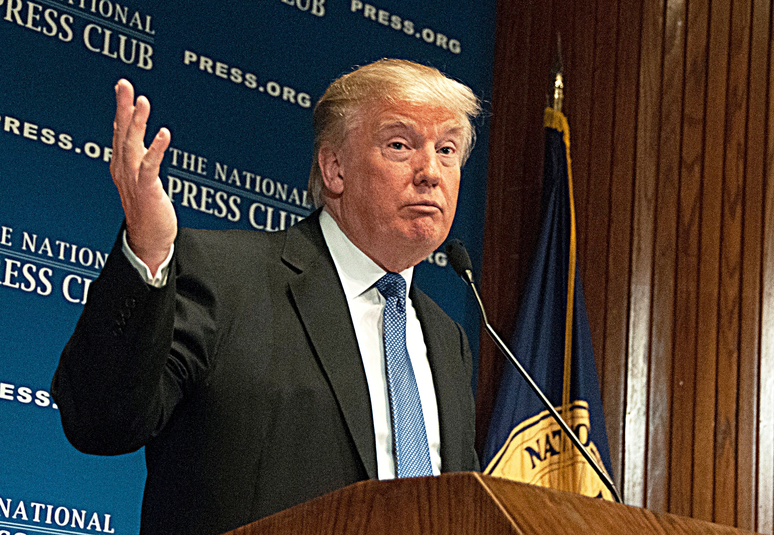 Accused of treason, Trump changes positions on death penalty