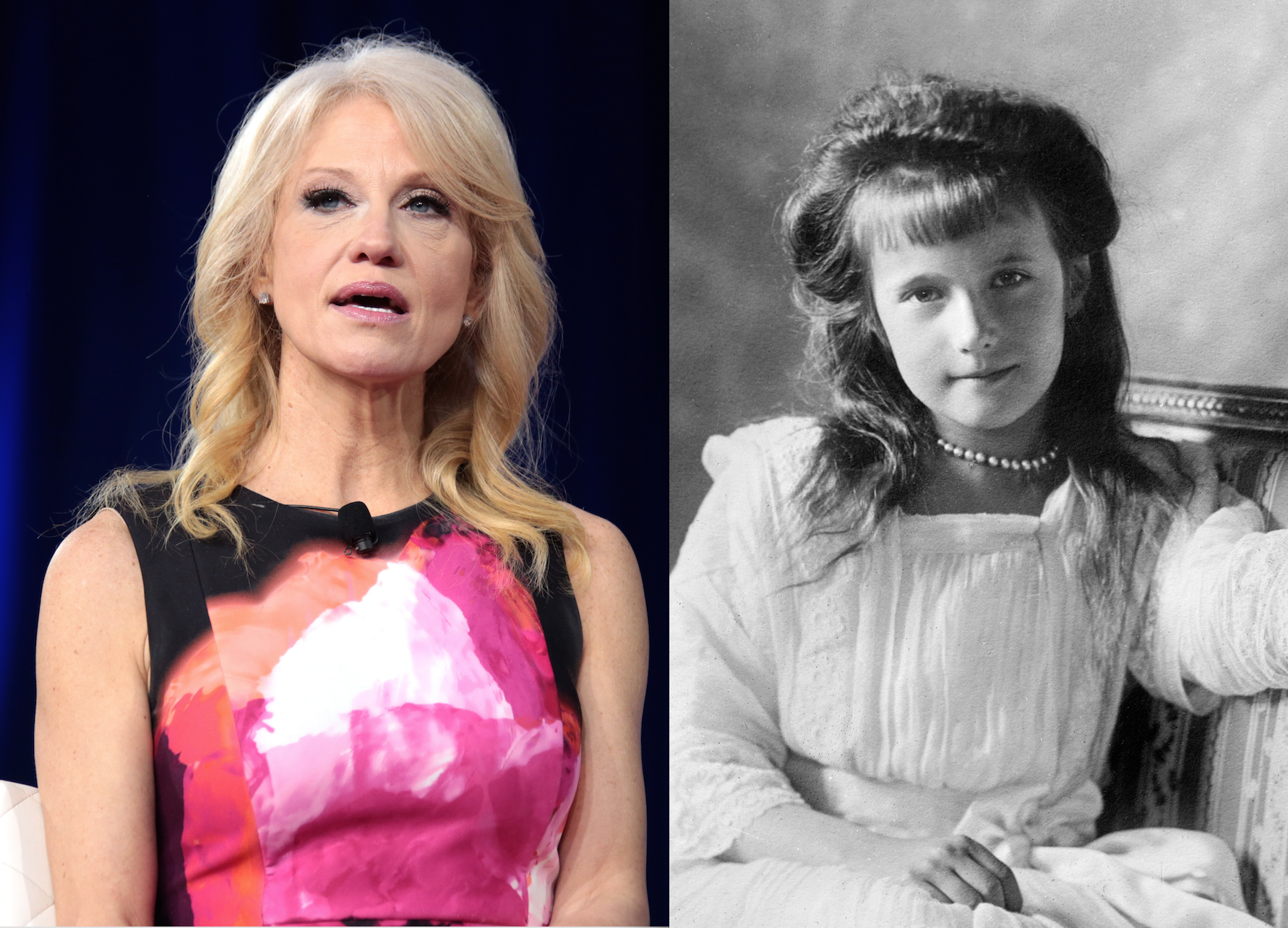 Kellyanne Conway claims she is lost Russian princess Anastasia