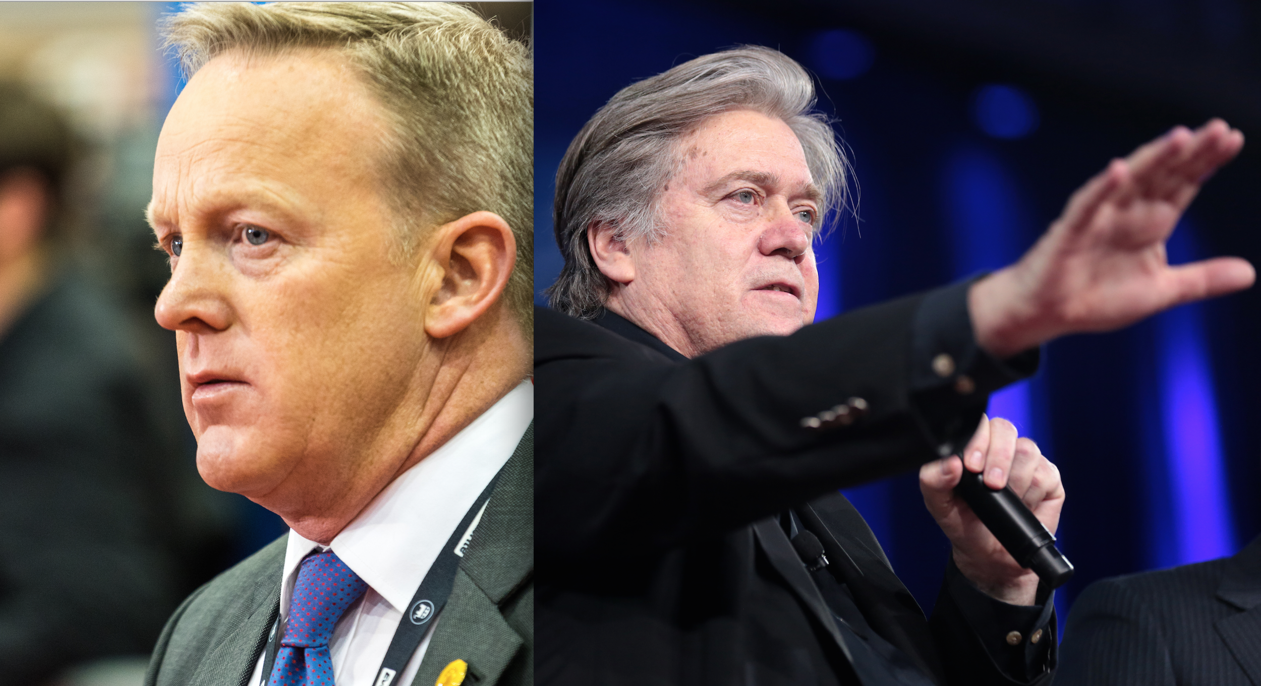 In damning text, anti-Semite Steve Bannon says Sean Spicer "just isn't Master Race material"
