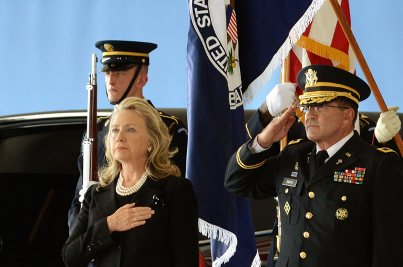 Clinton doubles state department budget, slashes military spending: “Diplomacy is the future”
