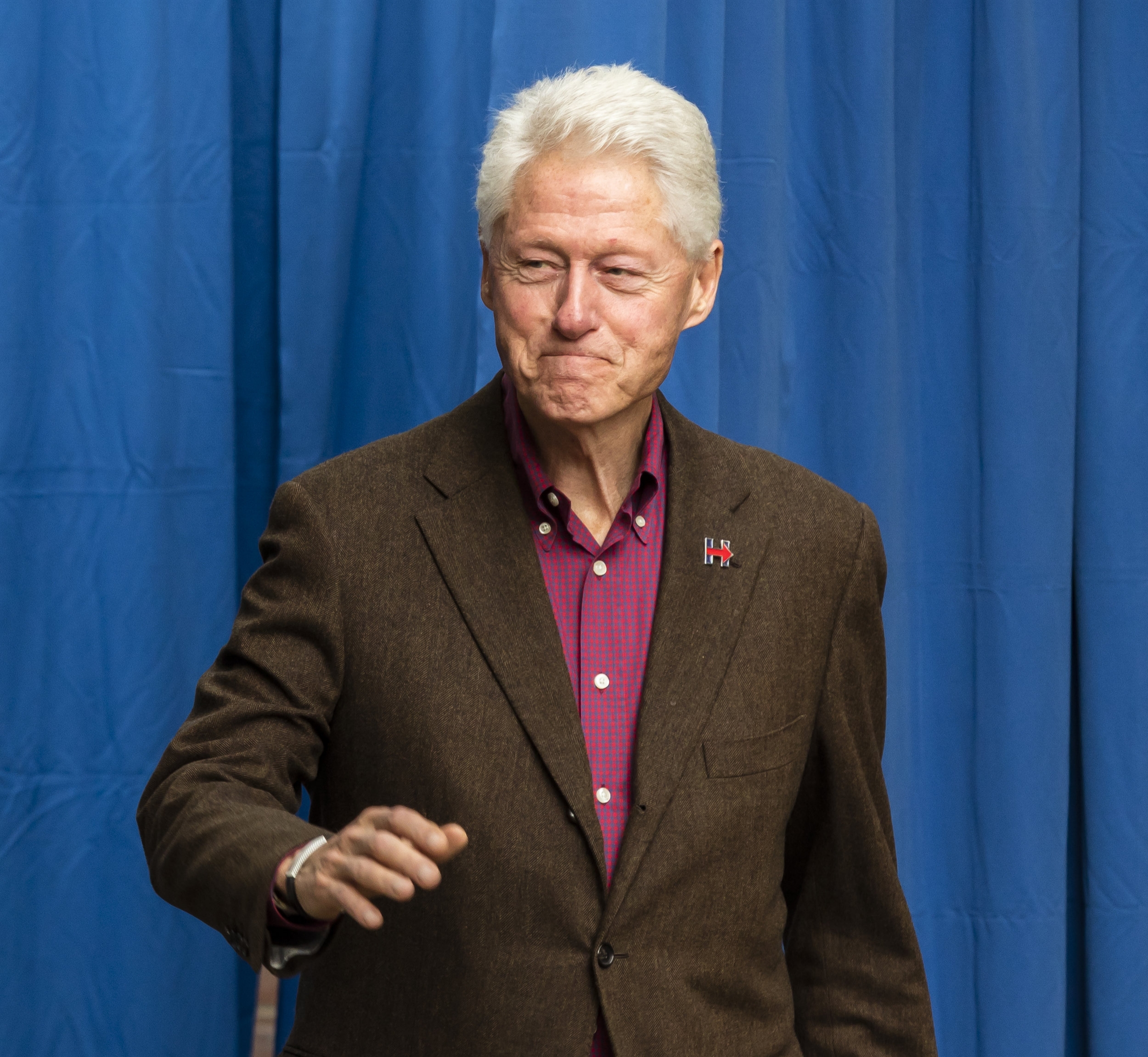 41 years after Hillary Rodham said "I do," Bill Clinton proudly takes his wife's name 