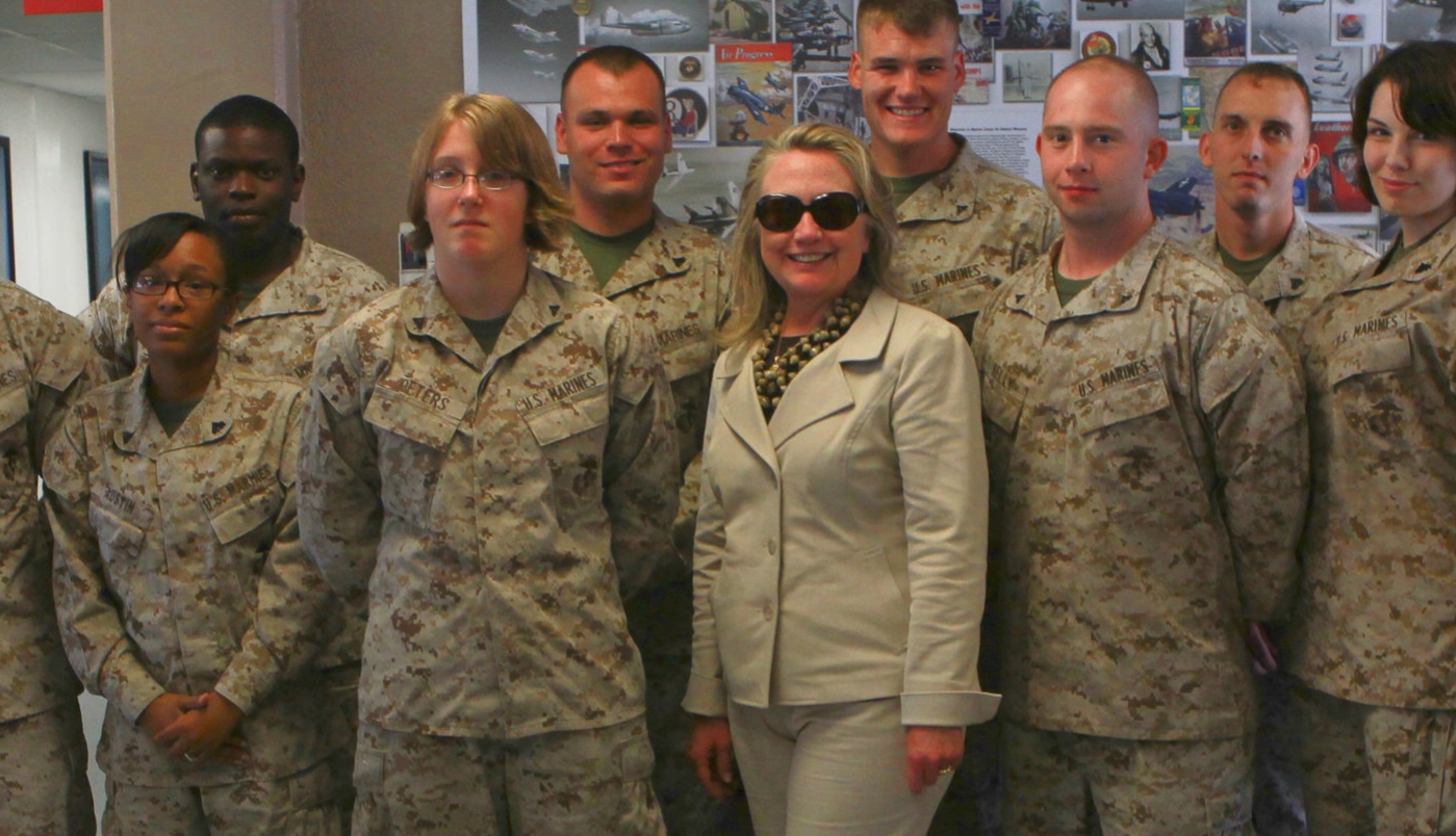 Clinton admits she fought ISIS in two previous lives