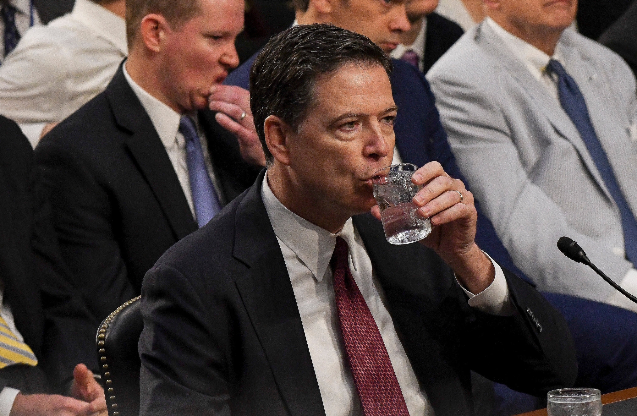 Comey says he's learning "a lot" from Mueller about investigating "actual crimes"