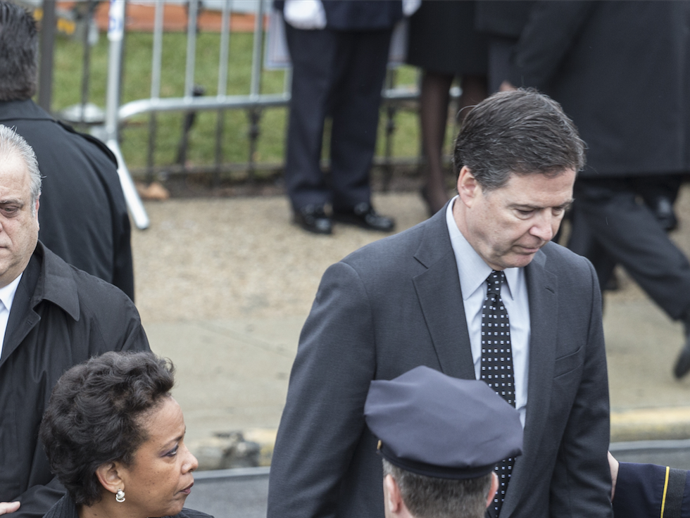 Lonely Comey kicked by pony