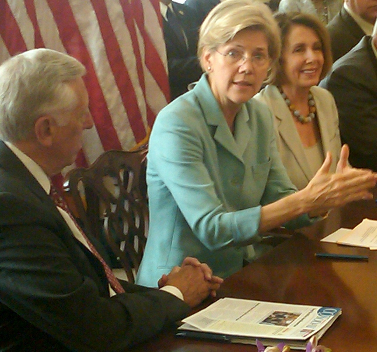 Woman successfully finishes sentence in U.S. Senate