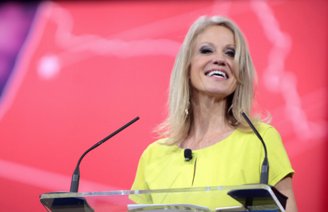 Kellyanne Conway finally begins to love herself again