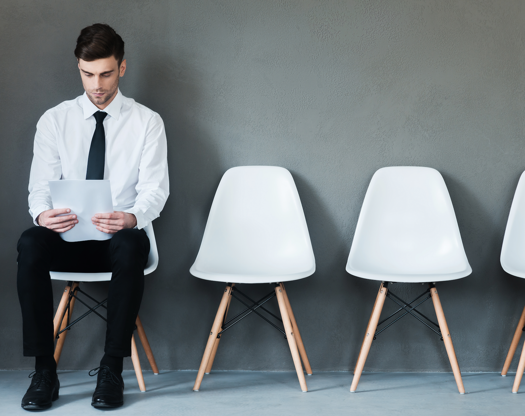 Men aren't successful in corporate America because "they don't interview well"