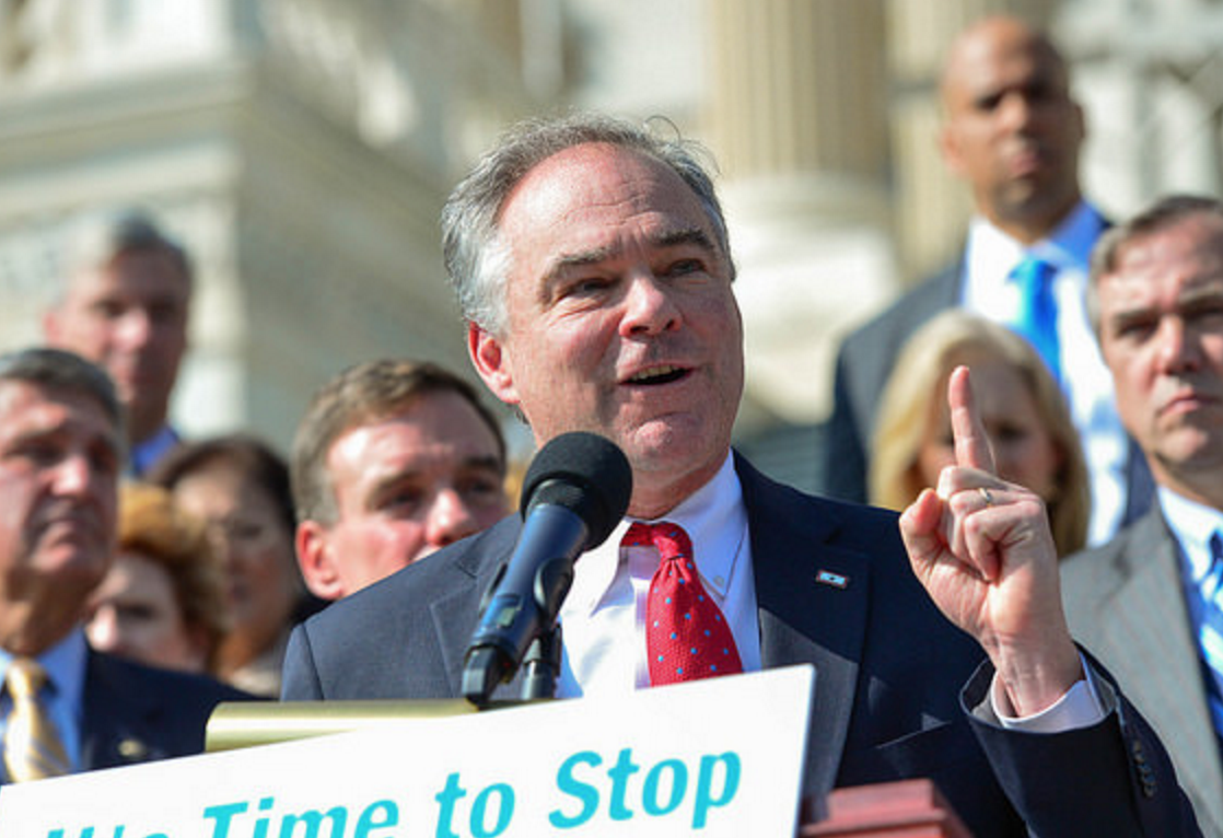 Vice President Tim Kaine starts taskforce to legalize pot
