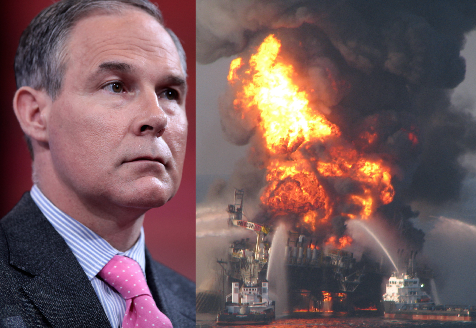 EPA charges Scott Pruitt with ecoterrorism: “Deepwater Horizon and Exxon Valdez have nothing on this guy”