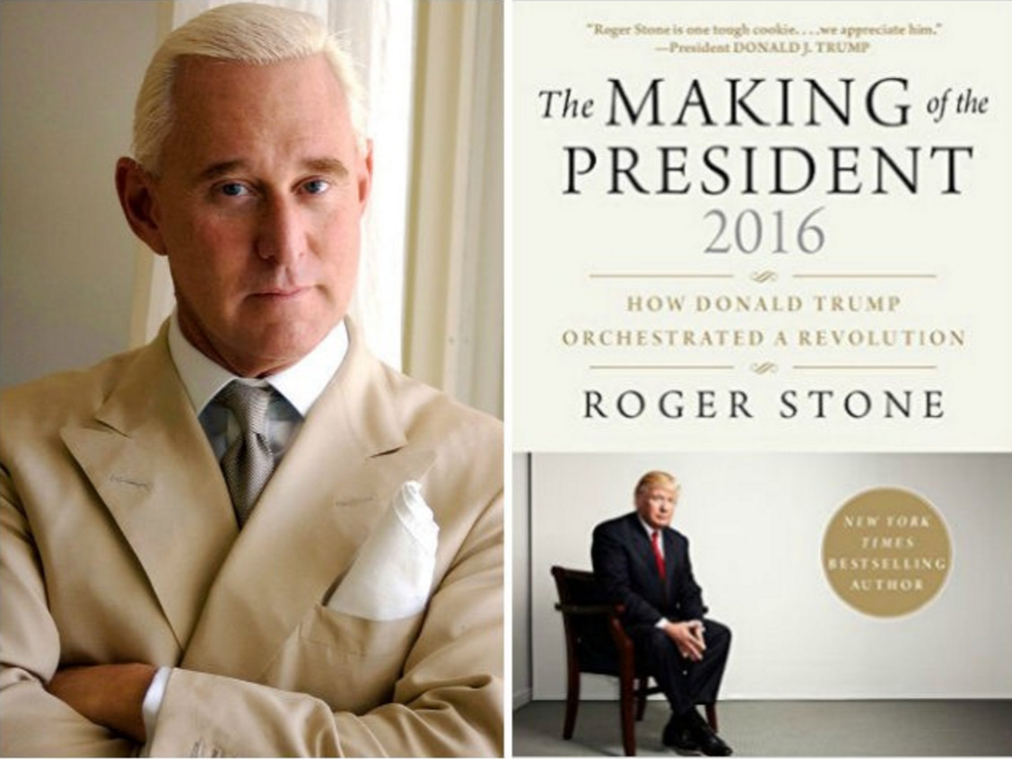 Amazon customers blast Roger Stone's new dystopian novel about "Trump presidency"
