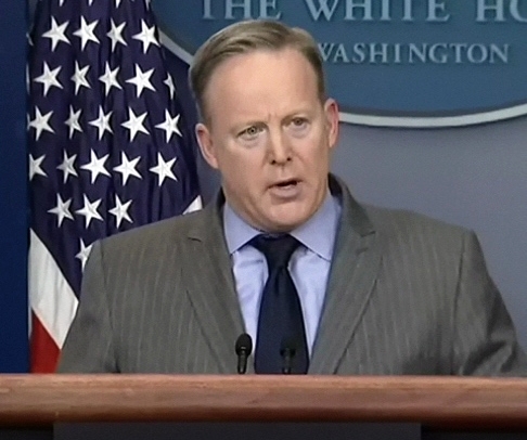 Sean Spicer says America never dropped the atomic bomb