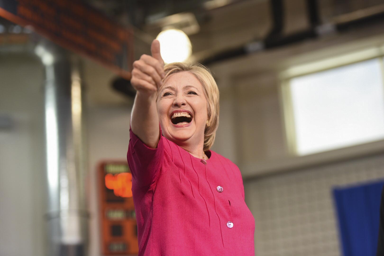 After first 100 days, Clinton's approval rating soars to 91 percent