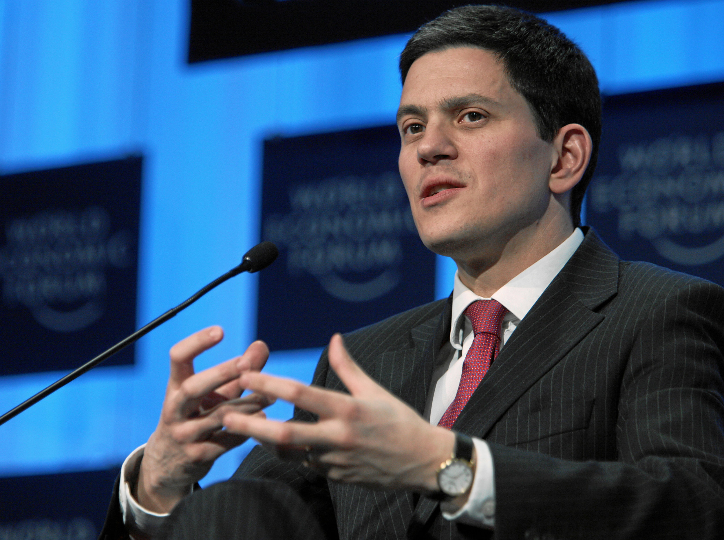 David Milliband leads Labour Party to landslide victory in U.K. election