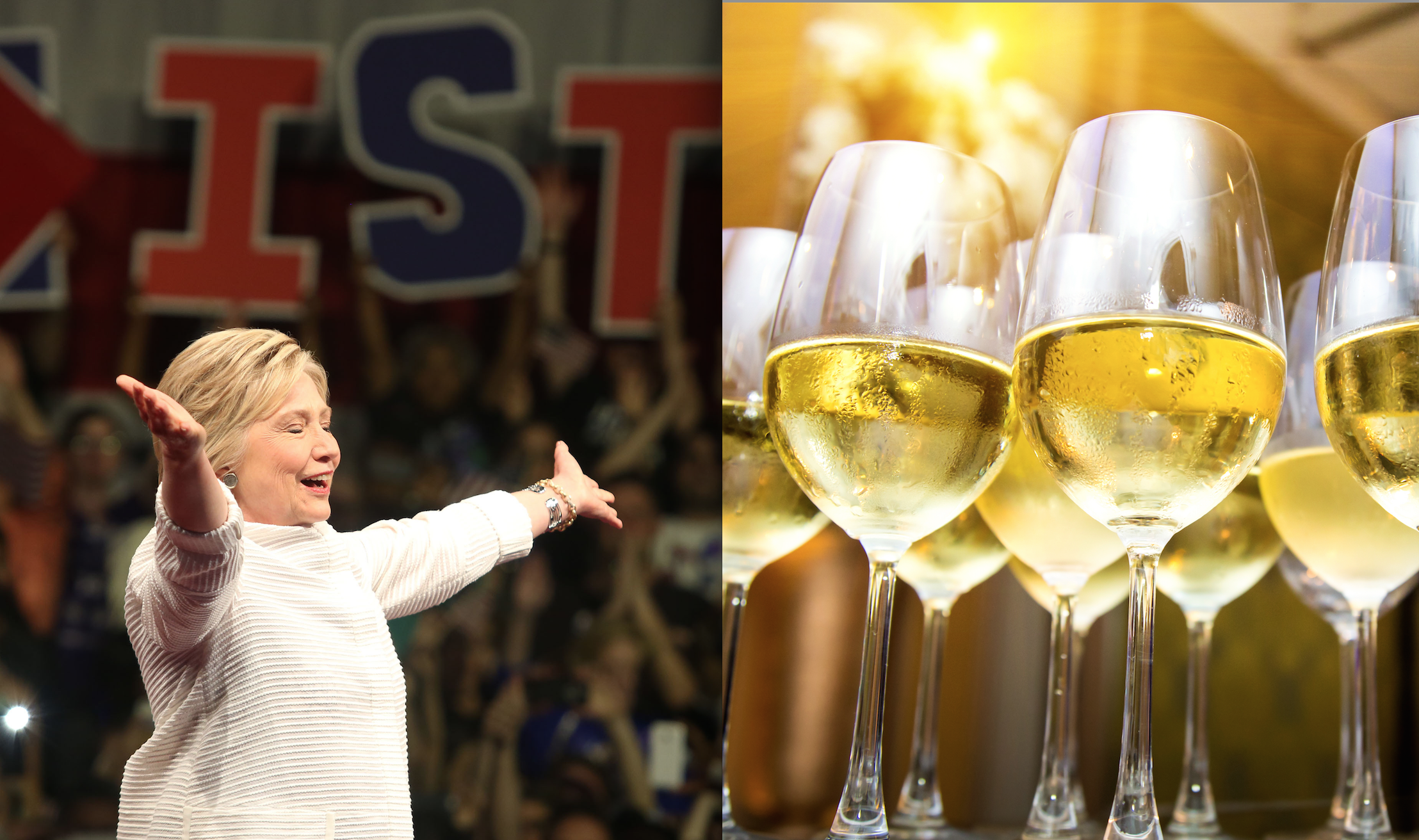 Emily’s List honors Hillary Clinton with lifetime supply of Chardonnay
